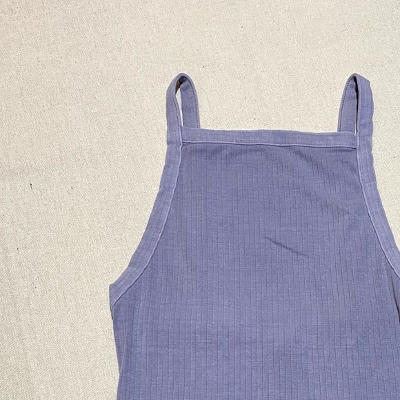 Free People Ribbed Square High Neck Tank Top - Picture 7 of 7